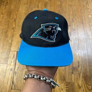 Vintage 90s Carolina Panthers Sports Specialties NFL Snapback Hat